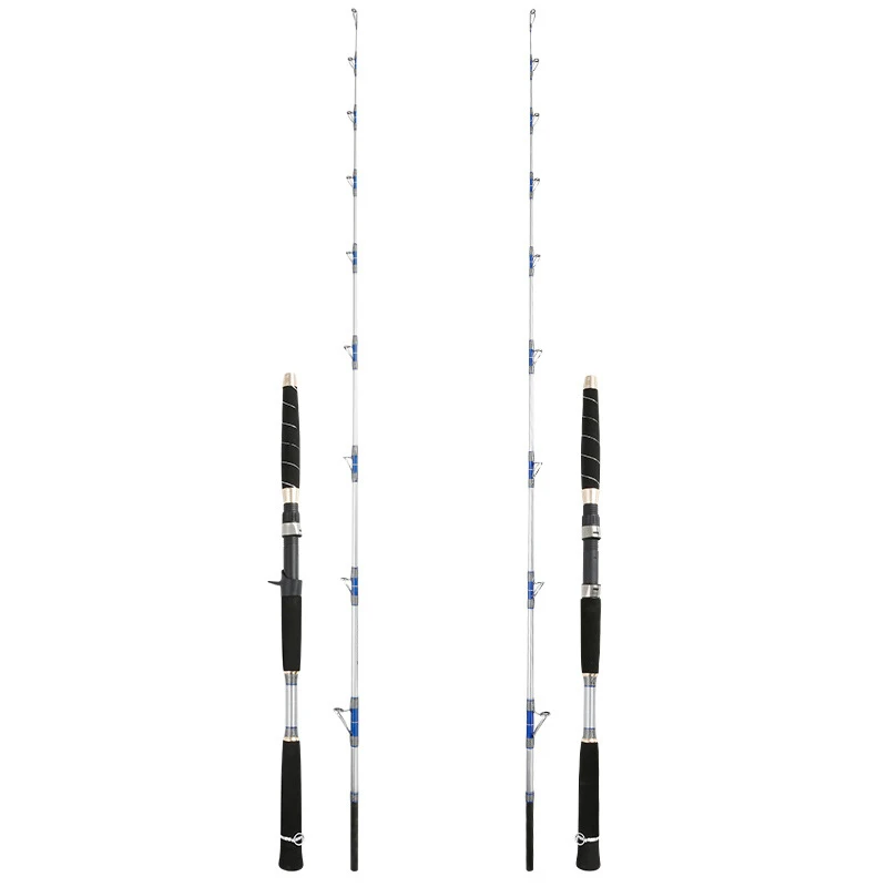 Caña de jigging super pesada sólida para alta mar y agua salada - imagen 2