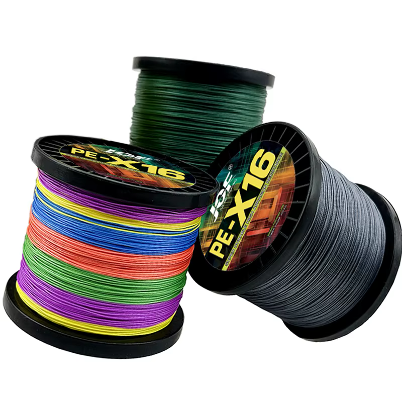 JOF X16 PE Linea trenzada marina - 300-1000m, 16 hebras, 25-200 lb - imagen 4
