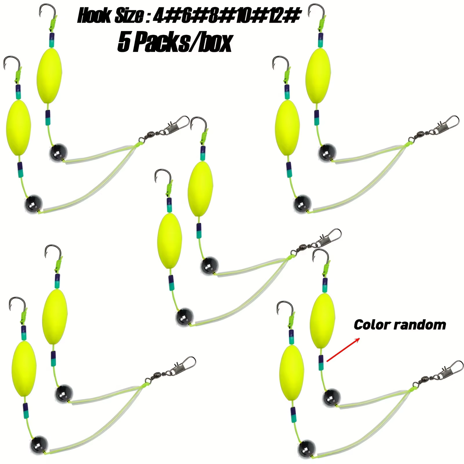 TAKBAS Anzuelo Doble Inverso para Carpa – Antienganche en maleza - imagen 4