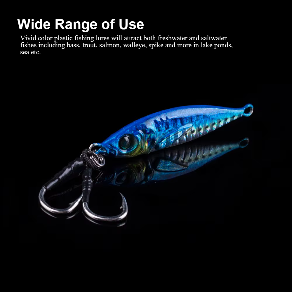Hanlin Cuchara Giratoria para Lubina – Señuelo Metalizado de Pesca - imagen 3