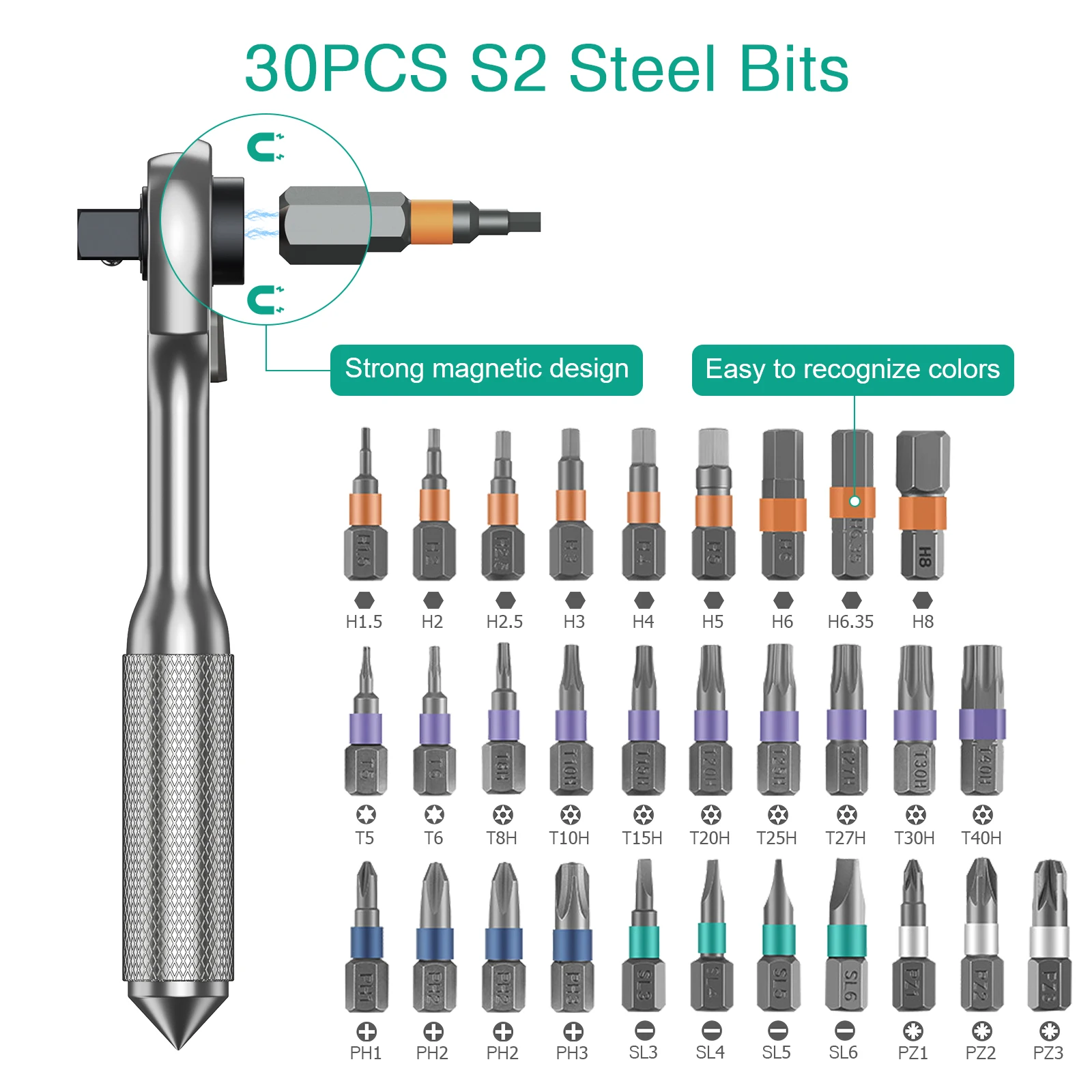 Estuche compacto cerrado