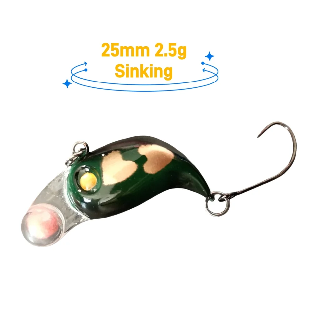 Swolfy señuelos VIB hundidos para perca y trucha – microcrankbaits - imagen 2