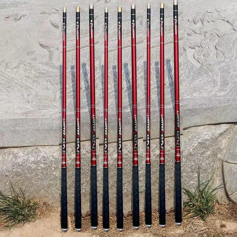Caña telescópica de fibra carbono para pesca ultraligera - imagen 4