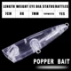 Dr.Holife Popper sin pintar DIY de superficie – Cebos para pesca - imagen 4