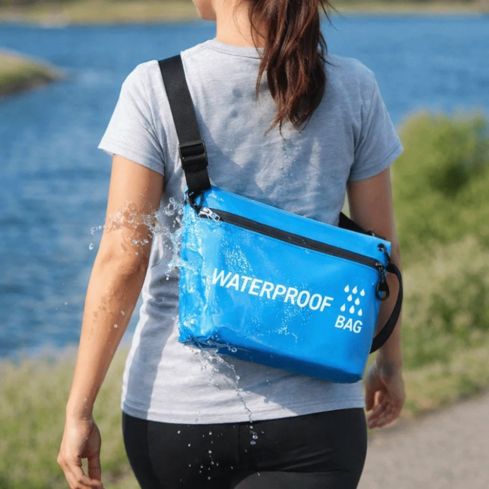 Bolsa impermeable flotante gran capacidad con cierre de cremallera - imagen 4