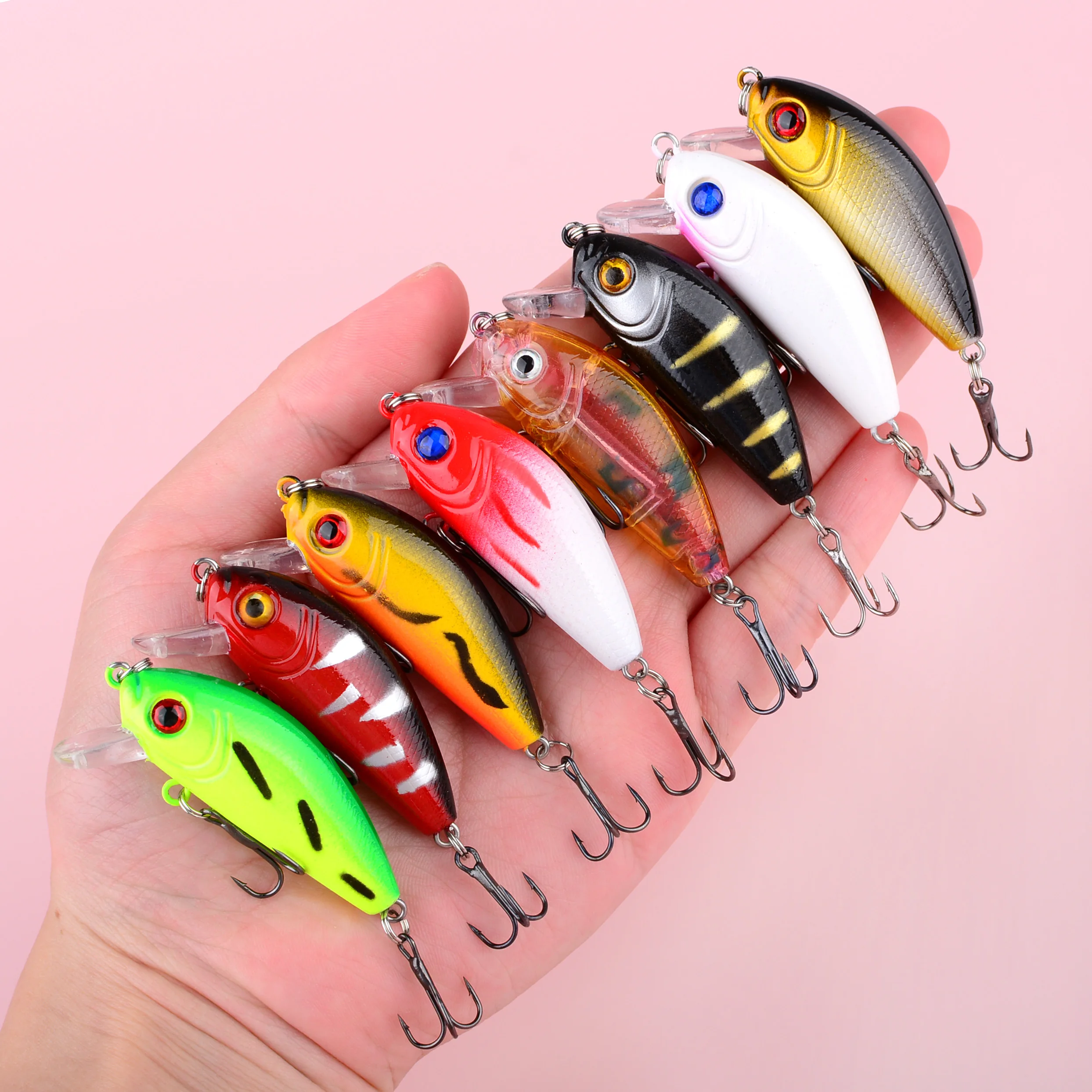 Señuelo mini Minnow 5.2cm vista general