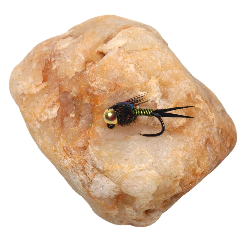 Jig Bead Head cobre Wifreo sin púas para ninfa y trucha - imagen 5