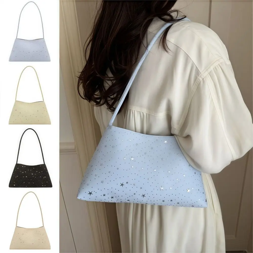 Bolso de hombro con estrellas estilo coreano, gran capacidad verano - imagen 4