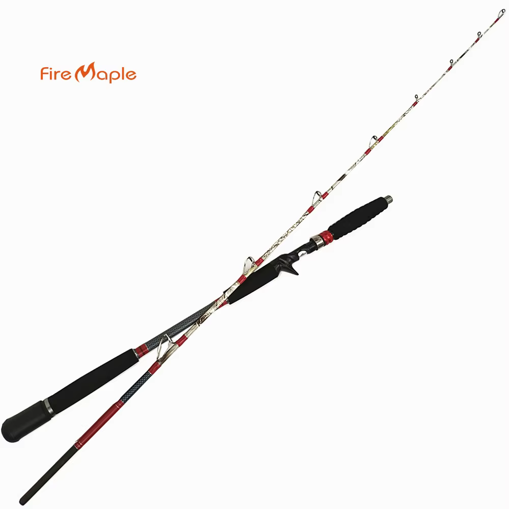 Red Shark Caña Surf Casting Punta Sólida para Jigging Lento - imagen 4