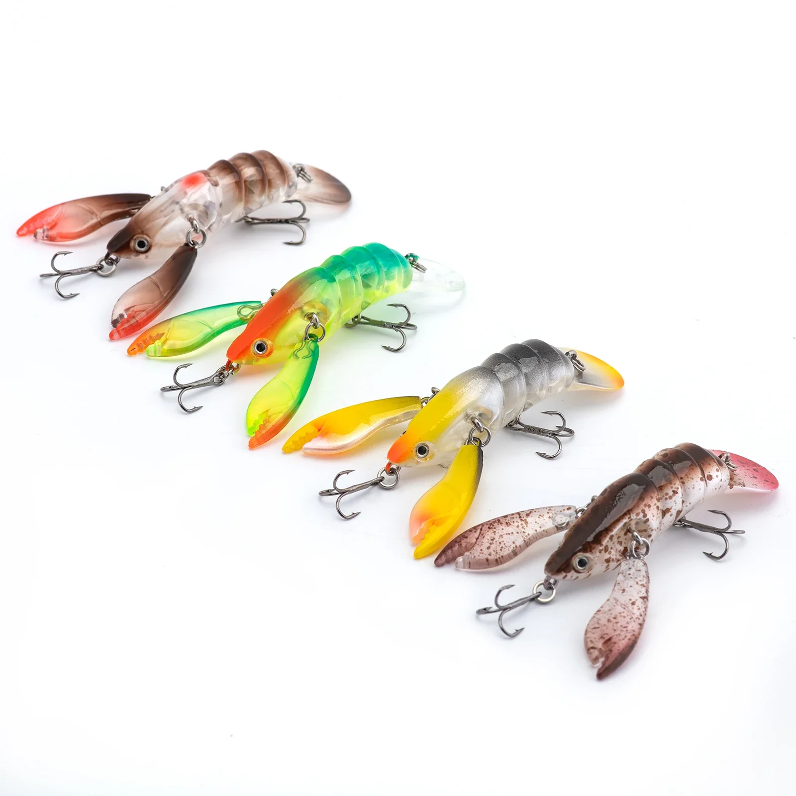 Cangrejo crankbait Goture con garra móvil
