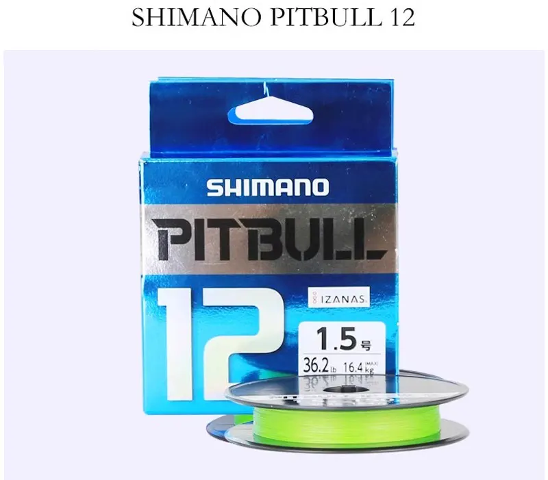 Carrete con la línea SHIMANO PITBULL montada