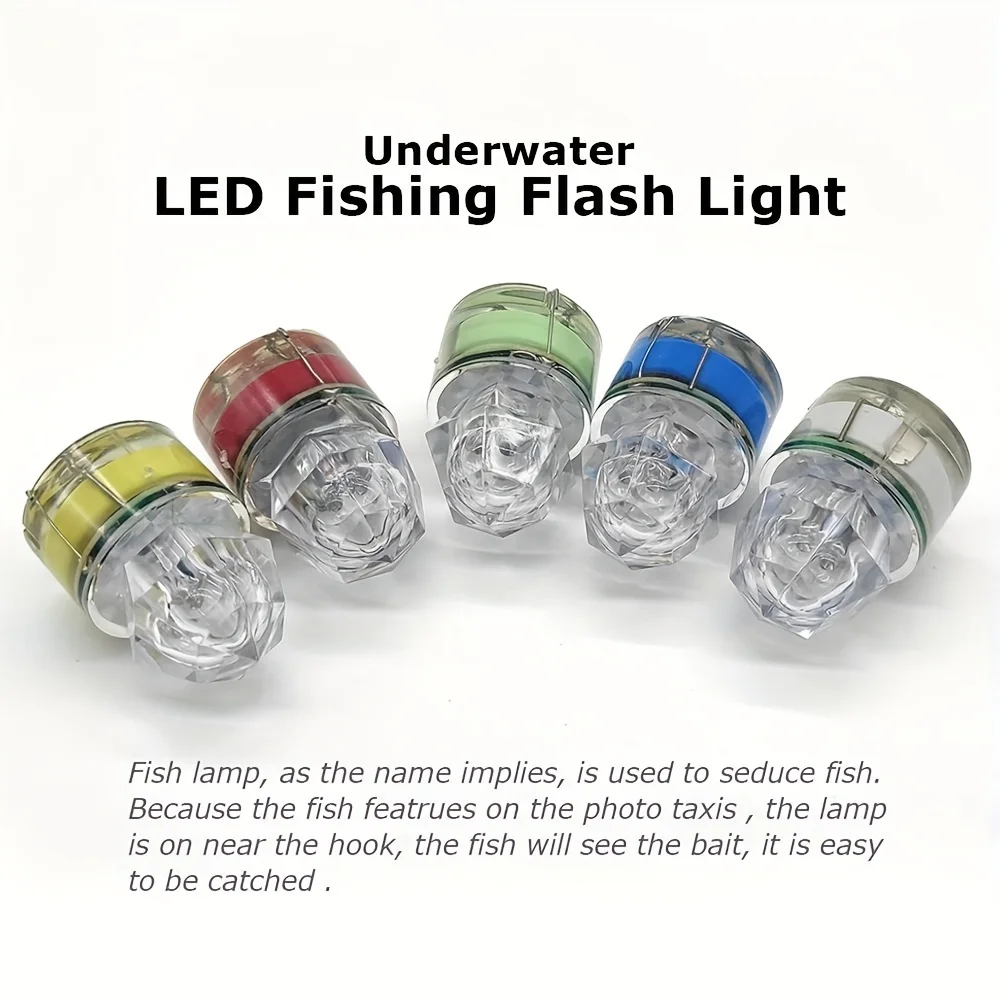 Colores disponibles en el pack de luces de pesca