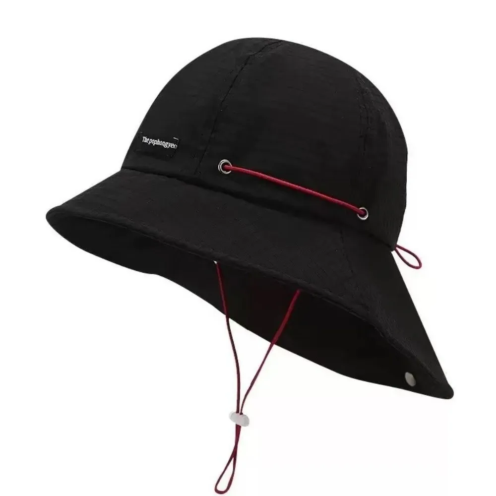 Sombrero pescador UV ala ancha ajustable con protección cuello - imagen 4
