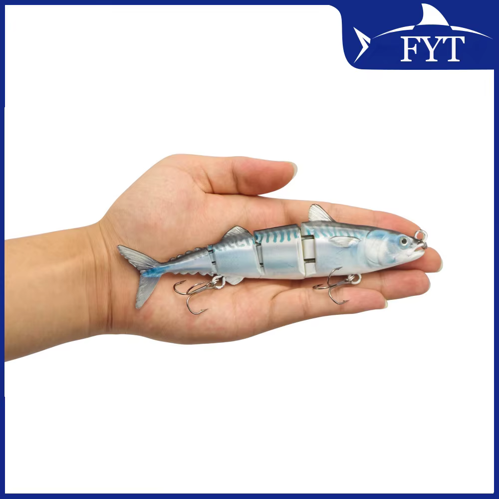 F4J07 Señuelo articulado Swimbait de plástico duro - imagen 2