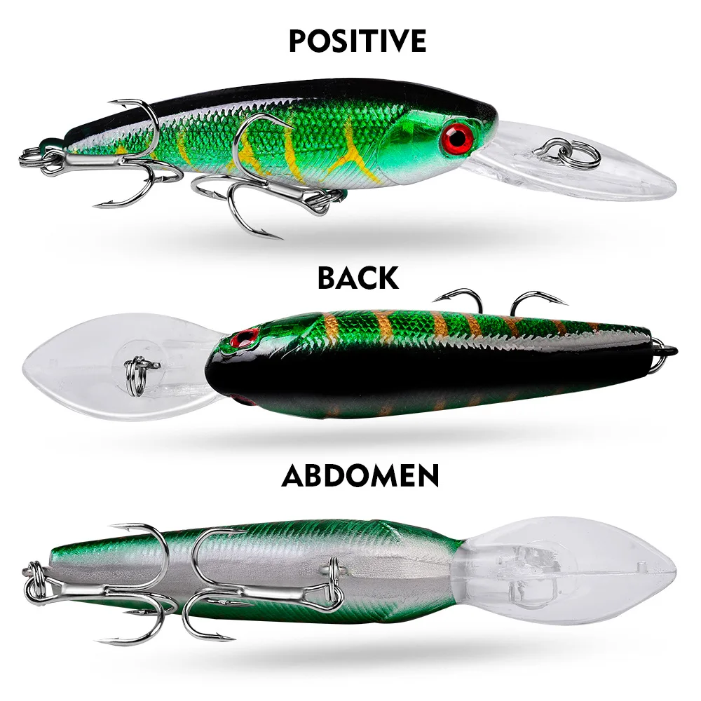 Señuelo minnow para aguas poco profundas