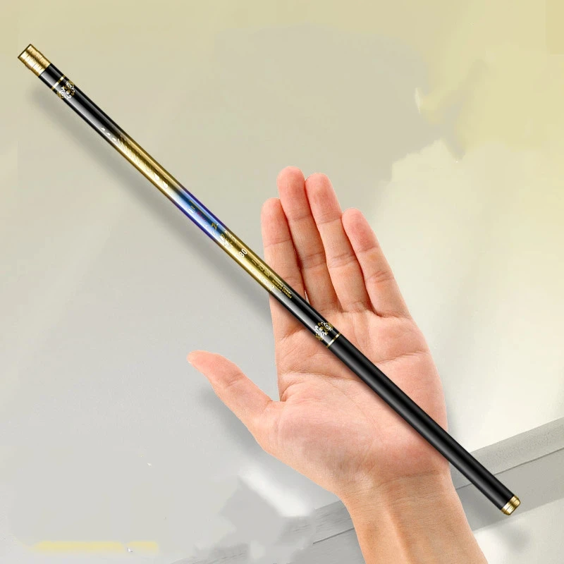 Caña ultraligera portátil mini de mano para pesca en agua dulce - imagen 5