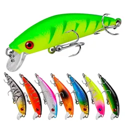 Minnow 18 colores 70 mm – Cebo rígido Wobbler para carpa y bar