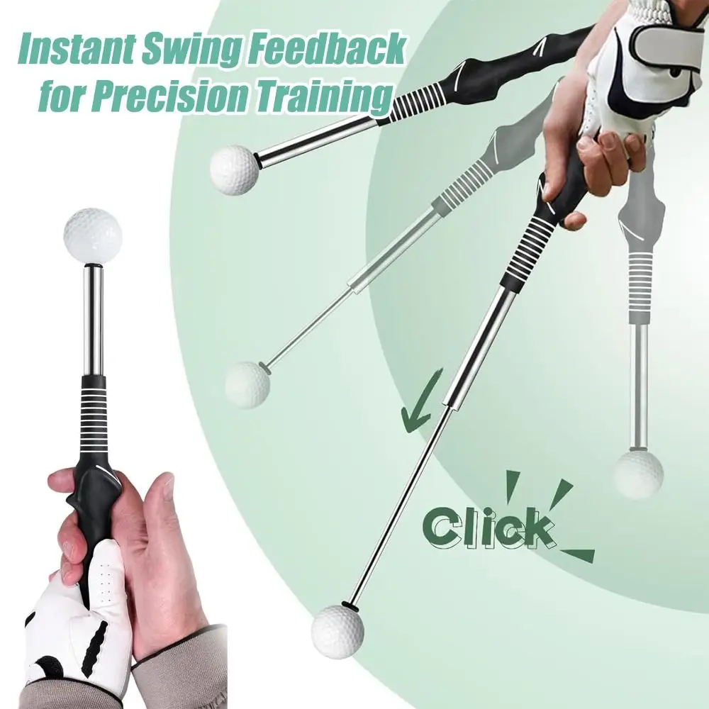 Bastón de alineación golf retráctil con feedback a clic - imagen 3