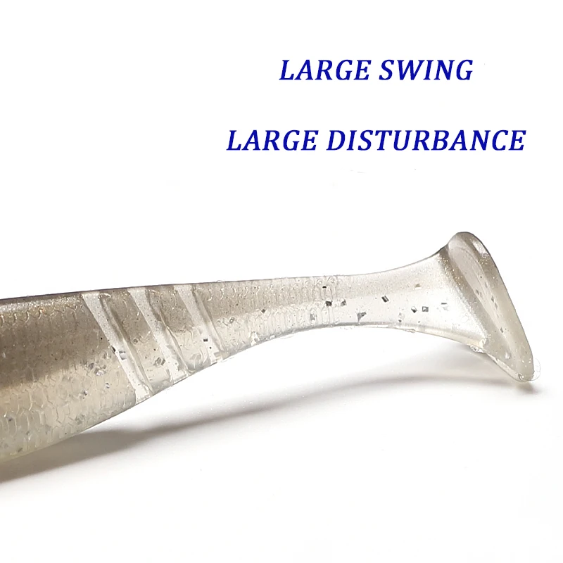 Haimaluo Easy Shiner Swimbait Señuelo blando de gusano con cola - imagen 5