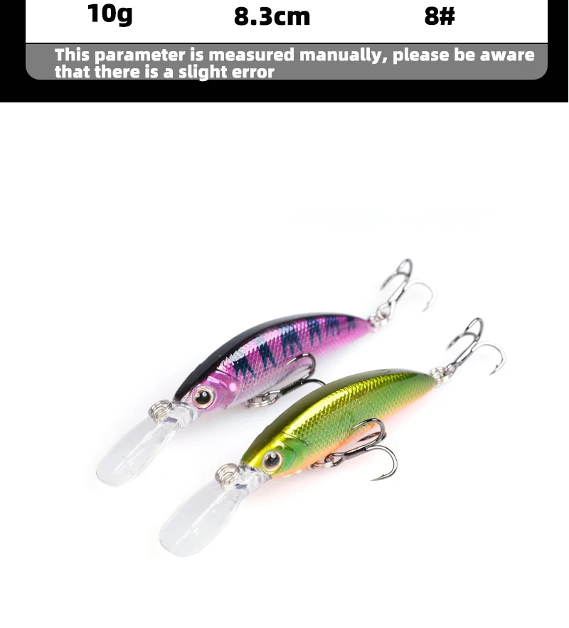 Wobbler de natación tipo crankbait