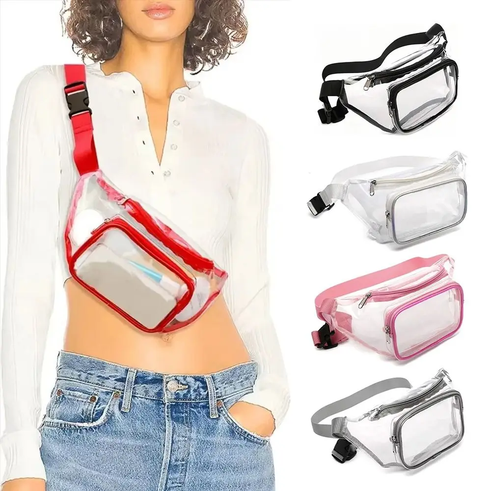 Riñonera impermeable transparente PVC para deportes al aire libre - imagen 5