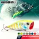 Hunthouse Topwater Mini Popper para lubina, flotante duro