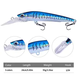 Señuelo Minnow wobbler para lucio, walleye y carpa – Buceo profundo