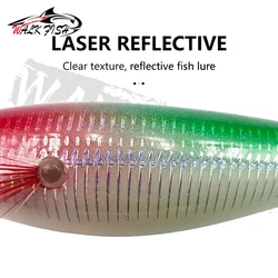 WALK FISH Jig señuelo de camarón luminoso giratorio para calamar