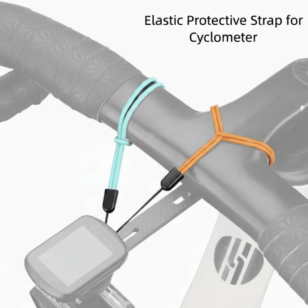 Cuerda elástica universal corta para colgar y asegurar ciclocomputador - imagen 5
