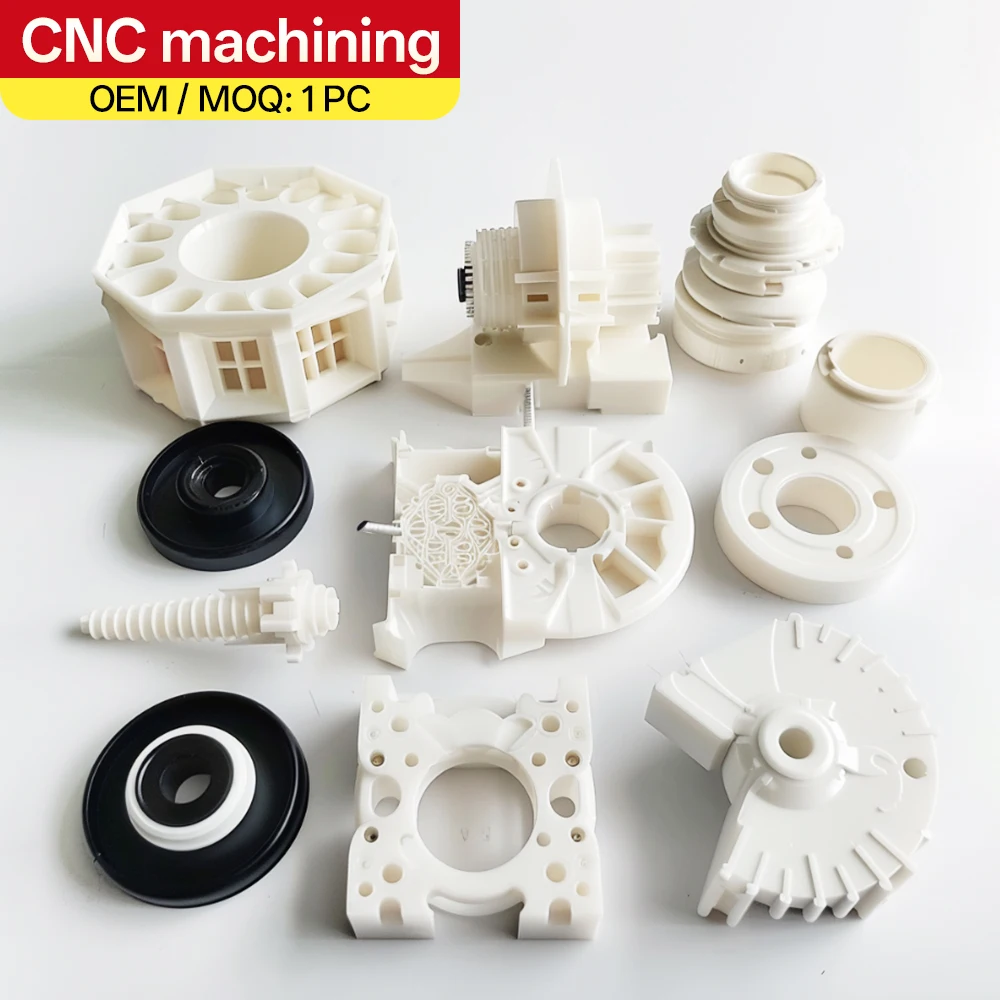 Mecanizado CNC de precisión: torneado y fresado para piezas plásticas - imagen 2