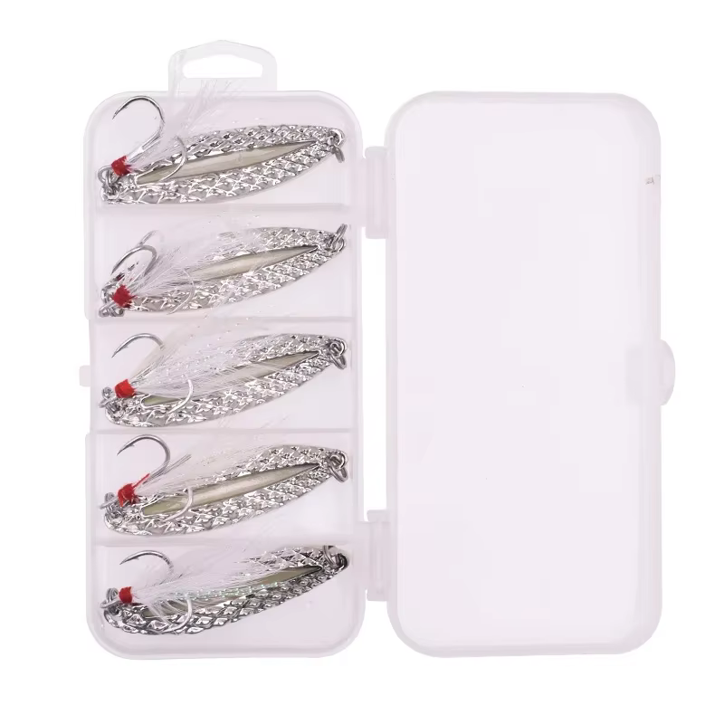 Caja de aparejos pesca con compartimentos para accesorios - imagen 5