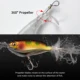 Señuelos giratorios sin pintar Free Fisher para pesca de superficie - imagen 4