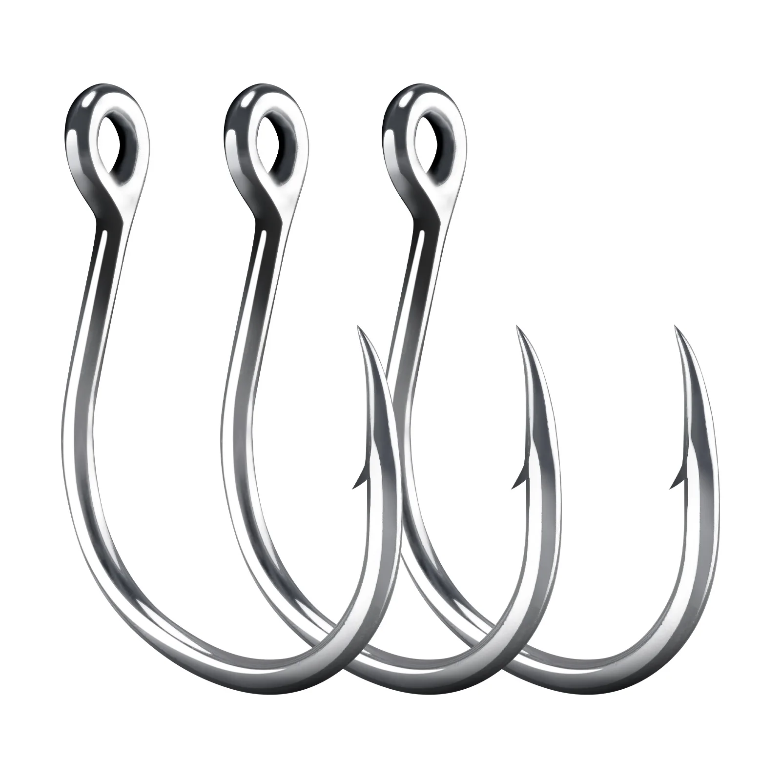 Anzuelos de Pesca Atún Cebo Vivo – Acero Alto Carbono 1/0-9/0 - imagen 2