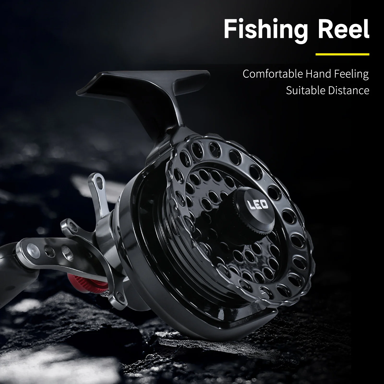 Carrete de pesca con mosca para carpas en hielo - imagen 3