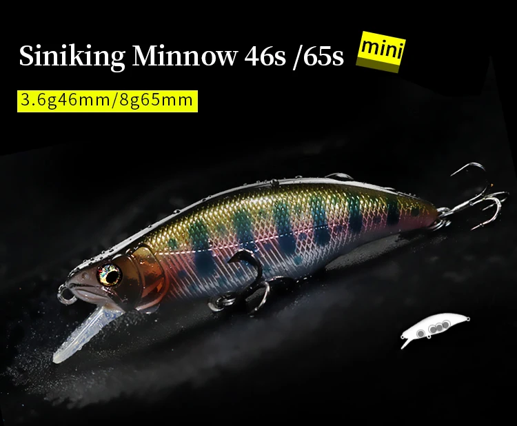 Senuelo LETOYO Minnow en dos tamanos