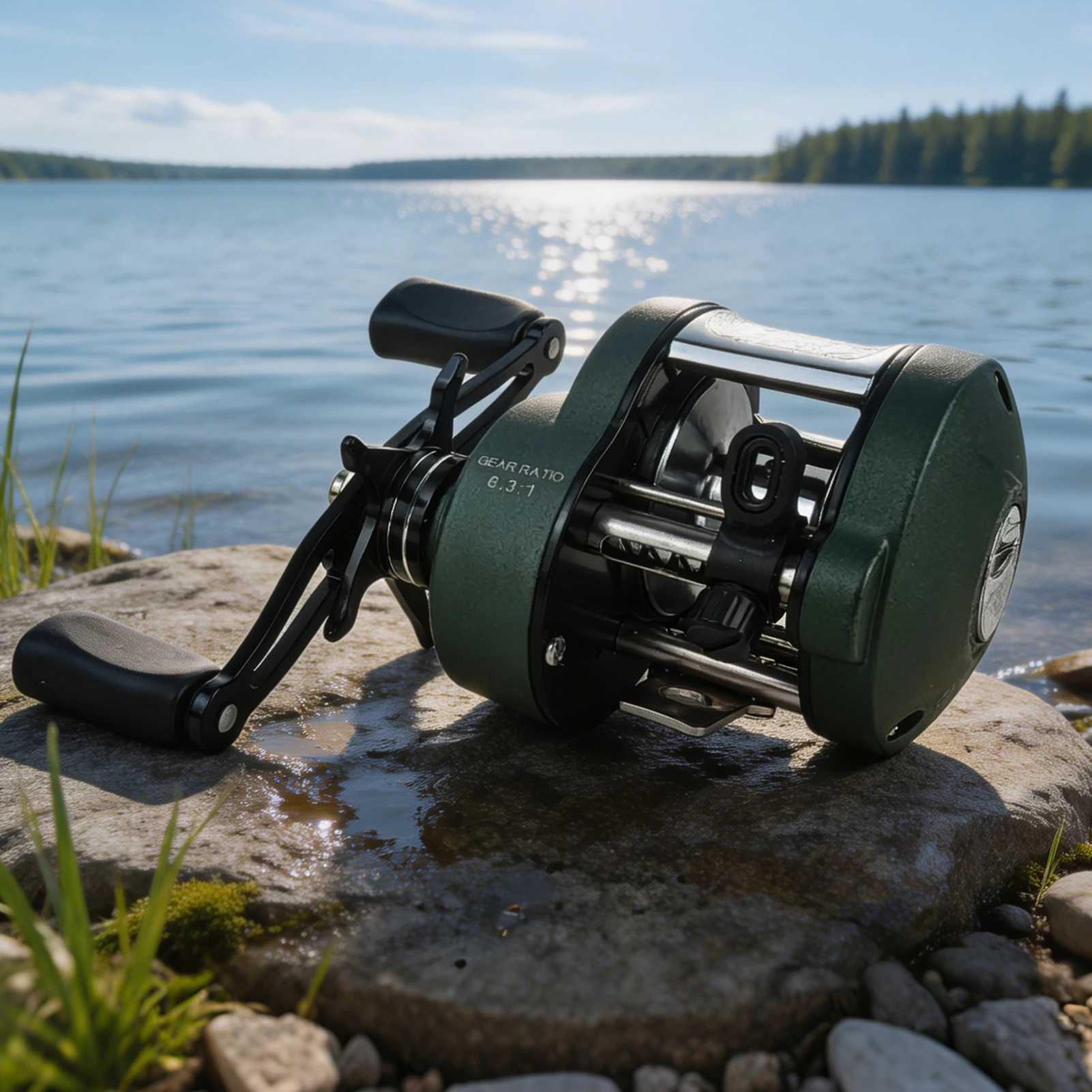 Carrete Baitcasting FREE FISHER – Lanzamiento largo con bobina metálica - imagen 5