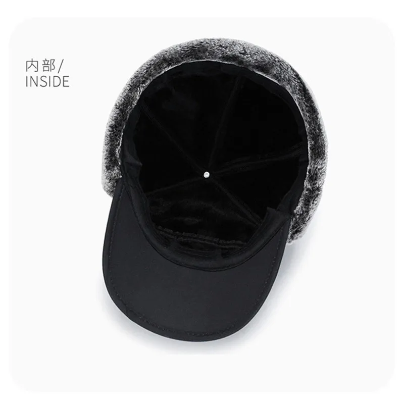 Gorro térmico de piel artificial para pesca – protección contra frío extremo - imagen 4