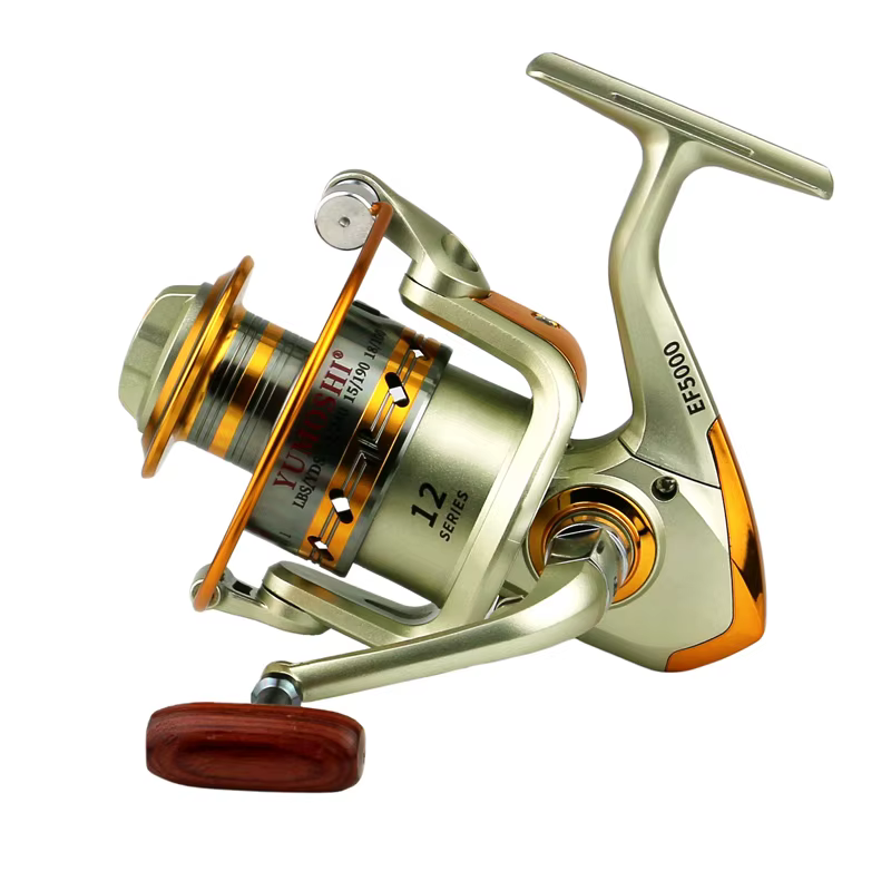 Carrete Giratorio EF 12+1BB – Metálico para Pesca en Agua Dulce y Salada - imagen 3
