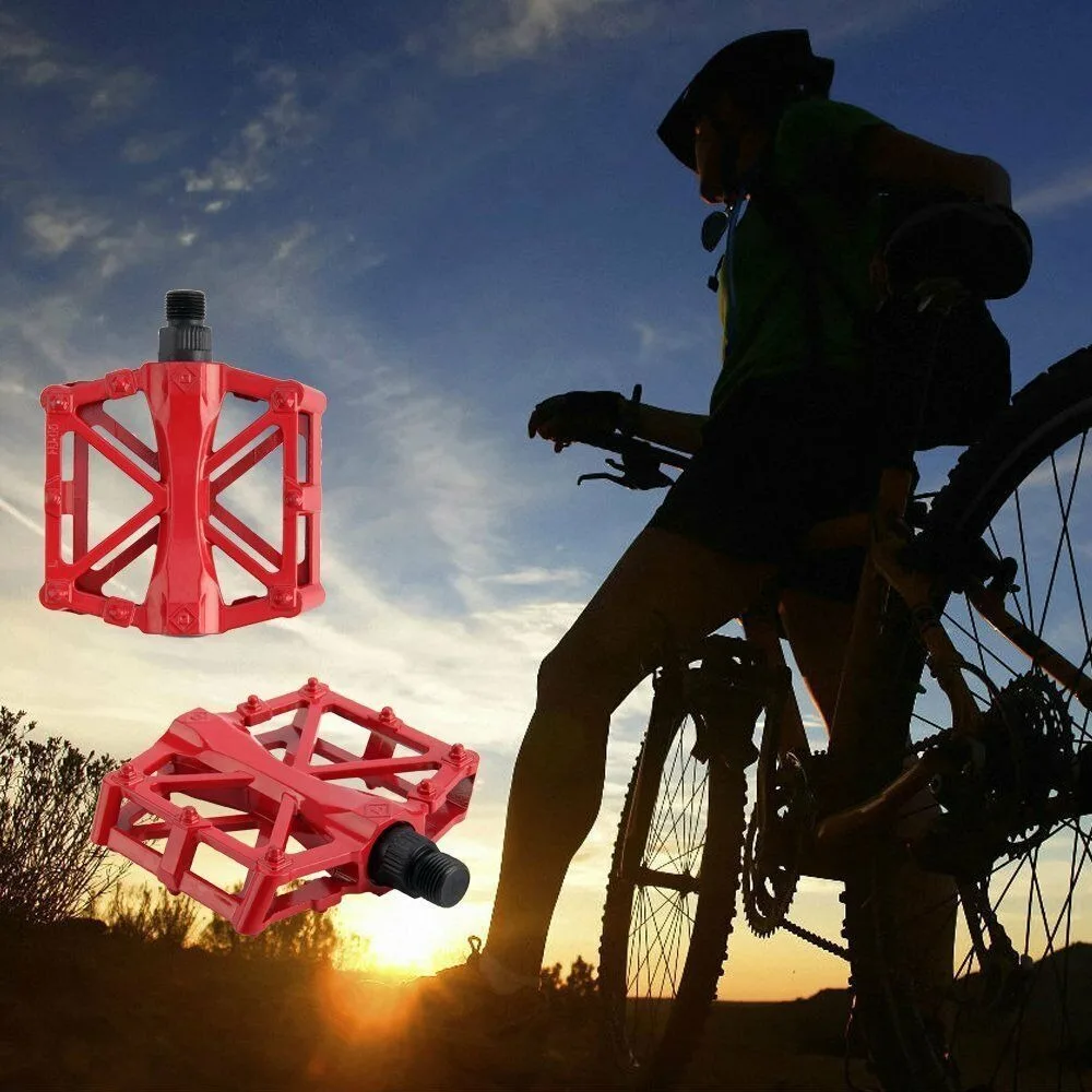 Pedales de bicicleta de montaña de aluminio antideslizantes - imagen 5