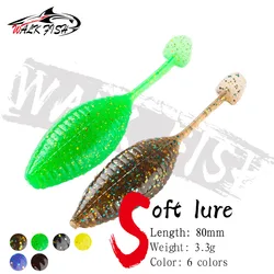Jig Head 3.3g 80mm color lavanda para vinilo