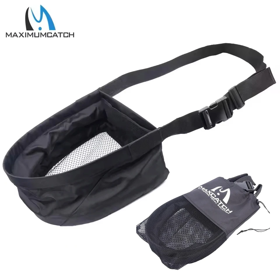 Maximumcatch Cesta de pesca con mosca de nailon bolsa secado rápido - imagen 2