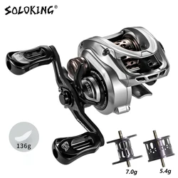 SOLOKING Acura Carrete Baitcasting Ultraligero Relación 7.1/8.1 10+1BB