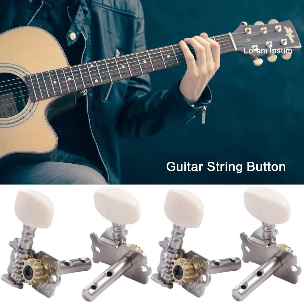Clavijas de afinación cromadas Axis para guitarra acústica