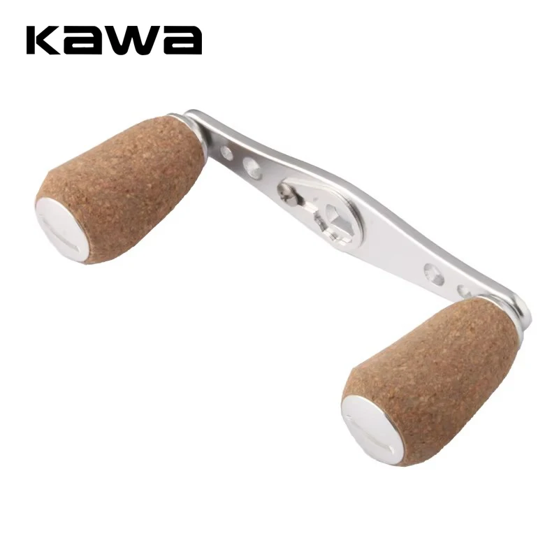 Kawa-Mango carrete pesca aluminio con perilla de corcho baitcasting
