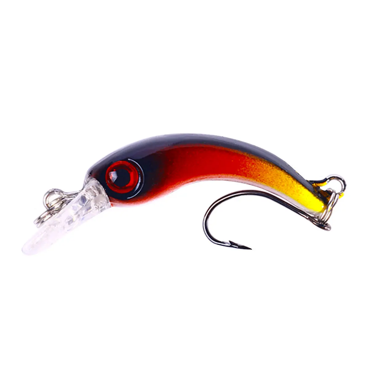 Set completo de 8 señuelos minnow flotantes en diferentes colores