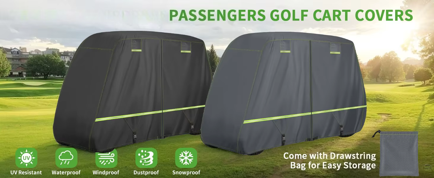 Funda para carro de golf Oxford 210D impermeable