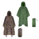 Impermeable multiusos con capucha para moto y camping, lluvia - imagen 4