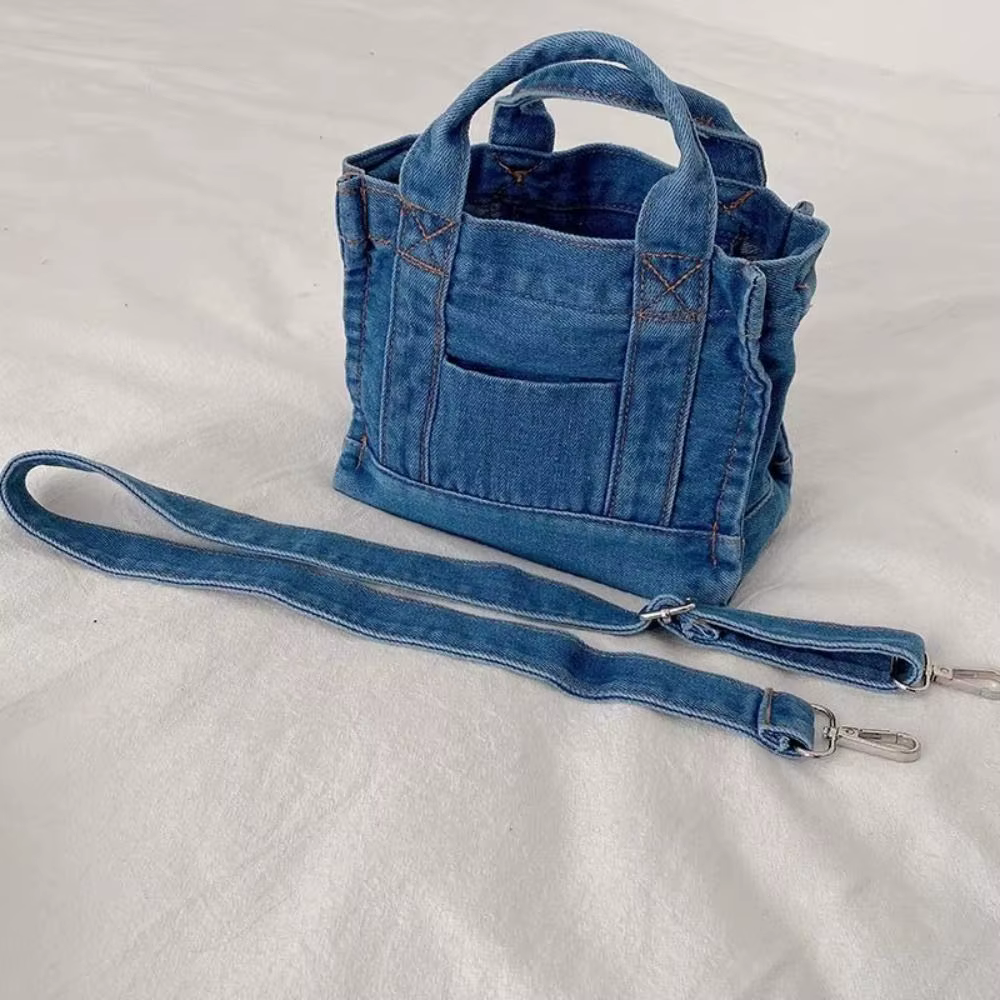Bolso casual de verano fabricado en tela vaquera
