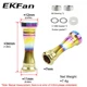 EKFan Perilla de carrete titanio para spinning y baitcasting - imagen 4
