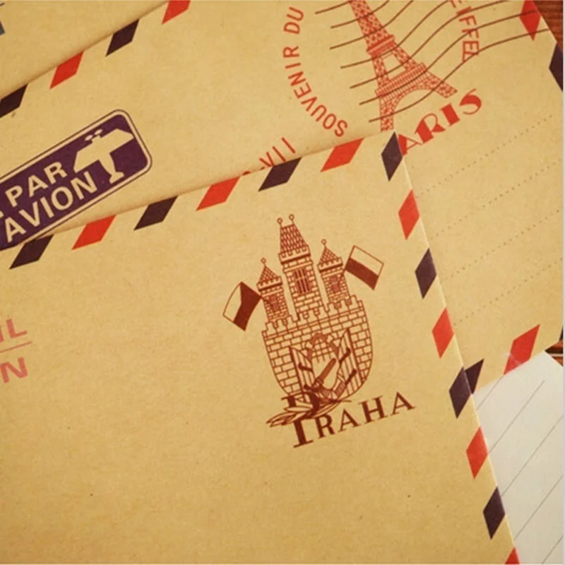 Textura y gramaje del papel kraft de los sobres